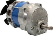 Single-phase induction motors with helical gearbox J26VW